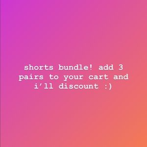 DISCOUNTED SHORTS